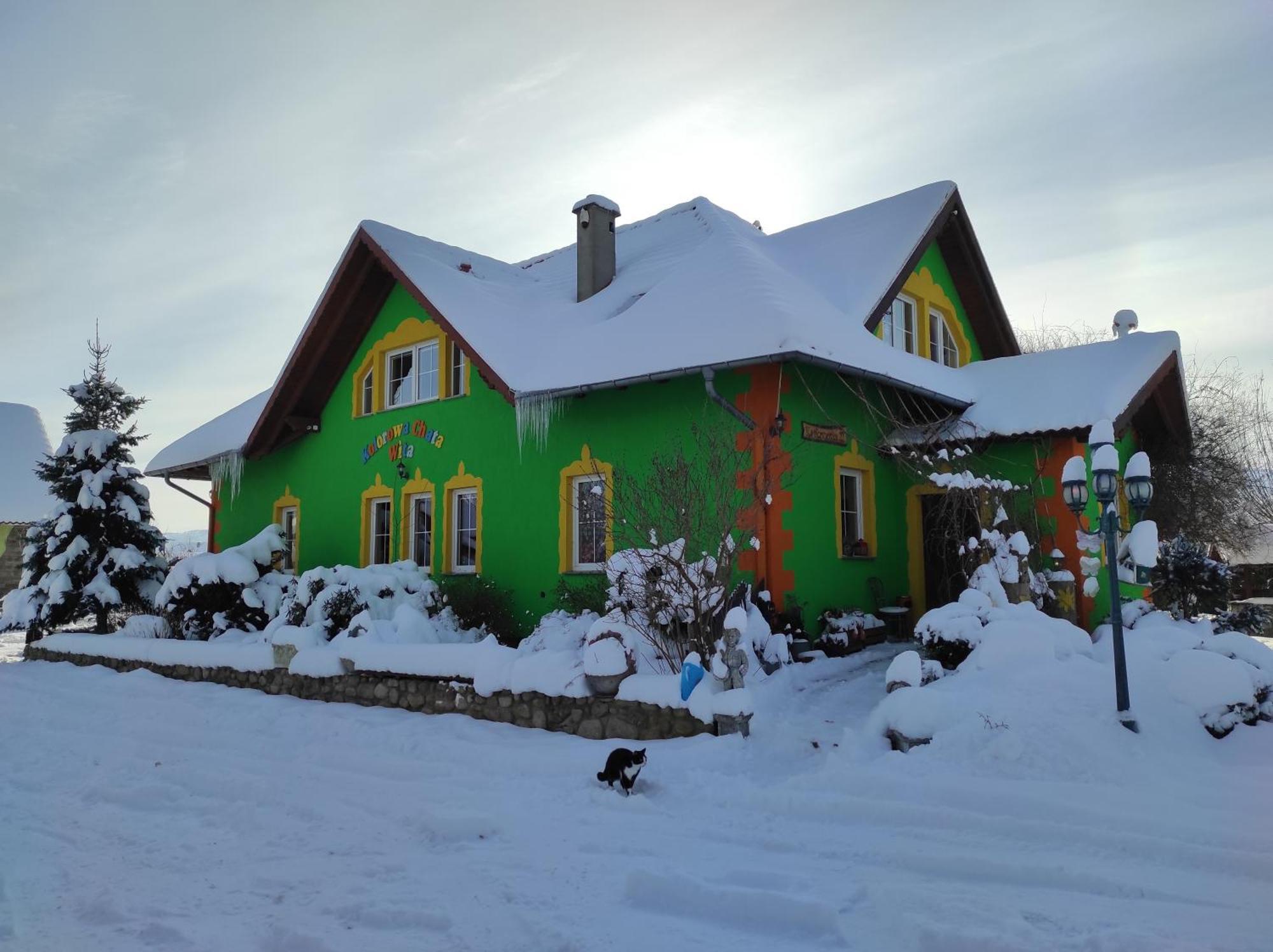 Willa Kolorowa Chata 6 Km Od Karpacza Myslakowice Bagian luar foto