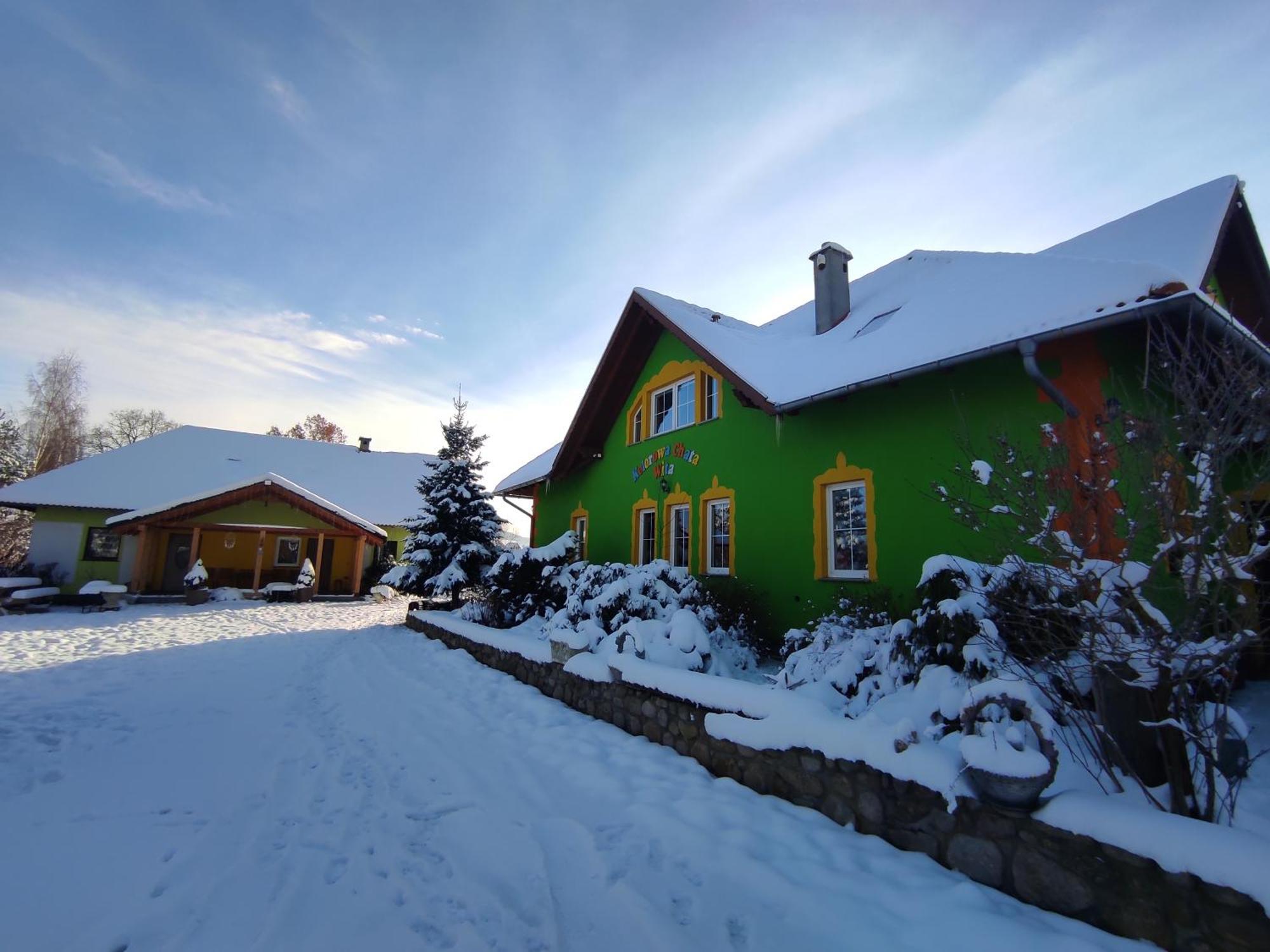 Willa Kolorowa Chata 6 Km Od Karpacza Myslakowice Bagian luar foto